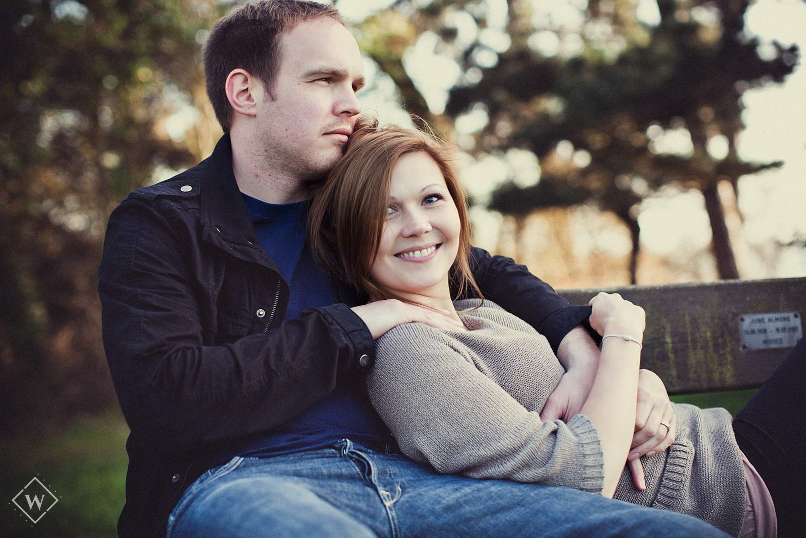 netley abbey engagement photo session southampton