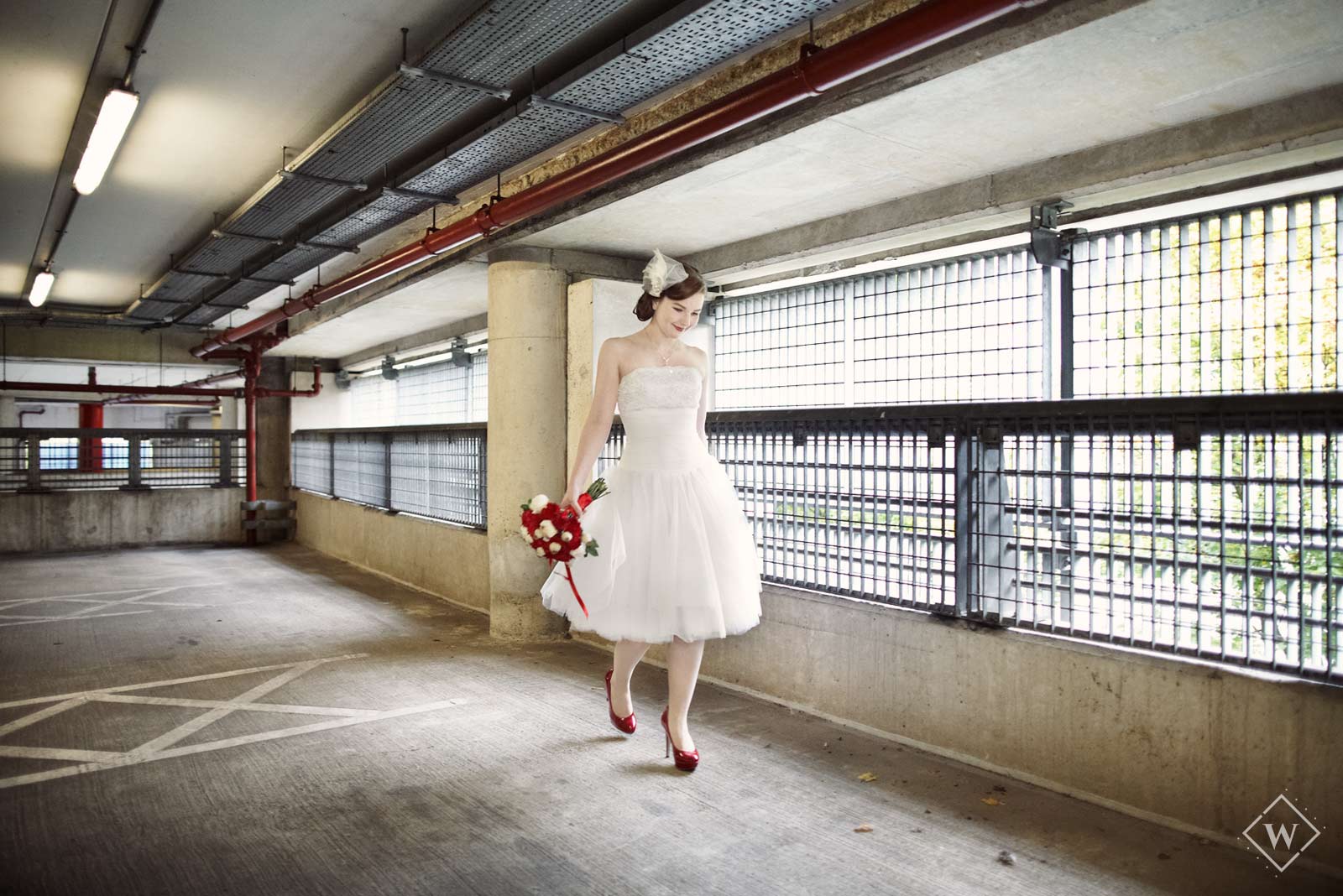 retro wedding inspiration session