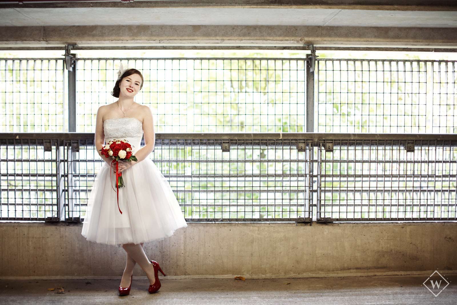 retro wedding inspiration session