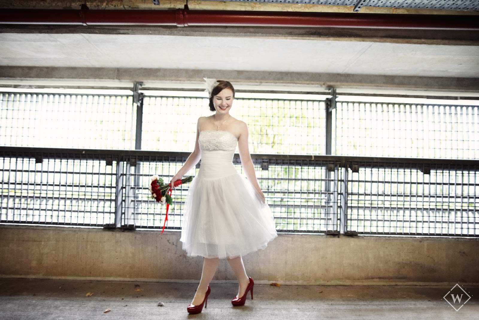 retro wedding inspiration session